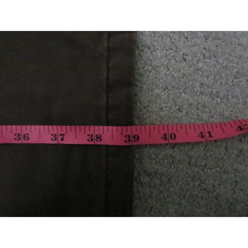 Calça cargo vintage Avirex Y2K tamanho 30W marrom streetwear folgada utilitária perna larga imagem 5