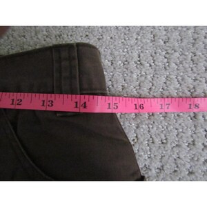 Calça cargo vintage Avirex Y2K tamanho 30W marrom streetwear folgada utilitária perna larga imagem 4
