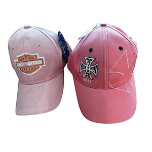 Pink Harley Davidson Trucker Hat - Etsy display picture 3