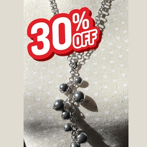 Y2K Retro-stil Disco Ball Halsband