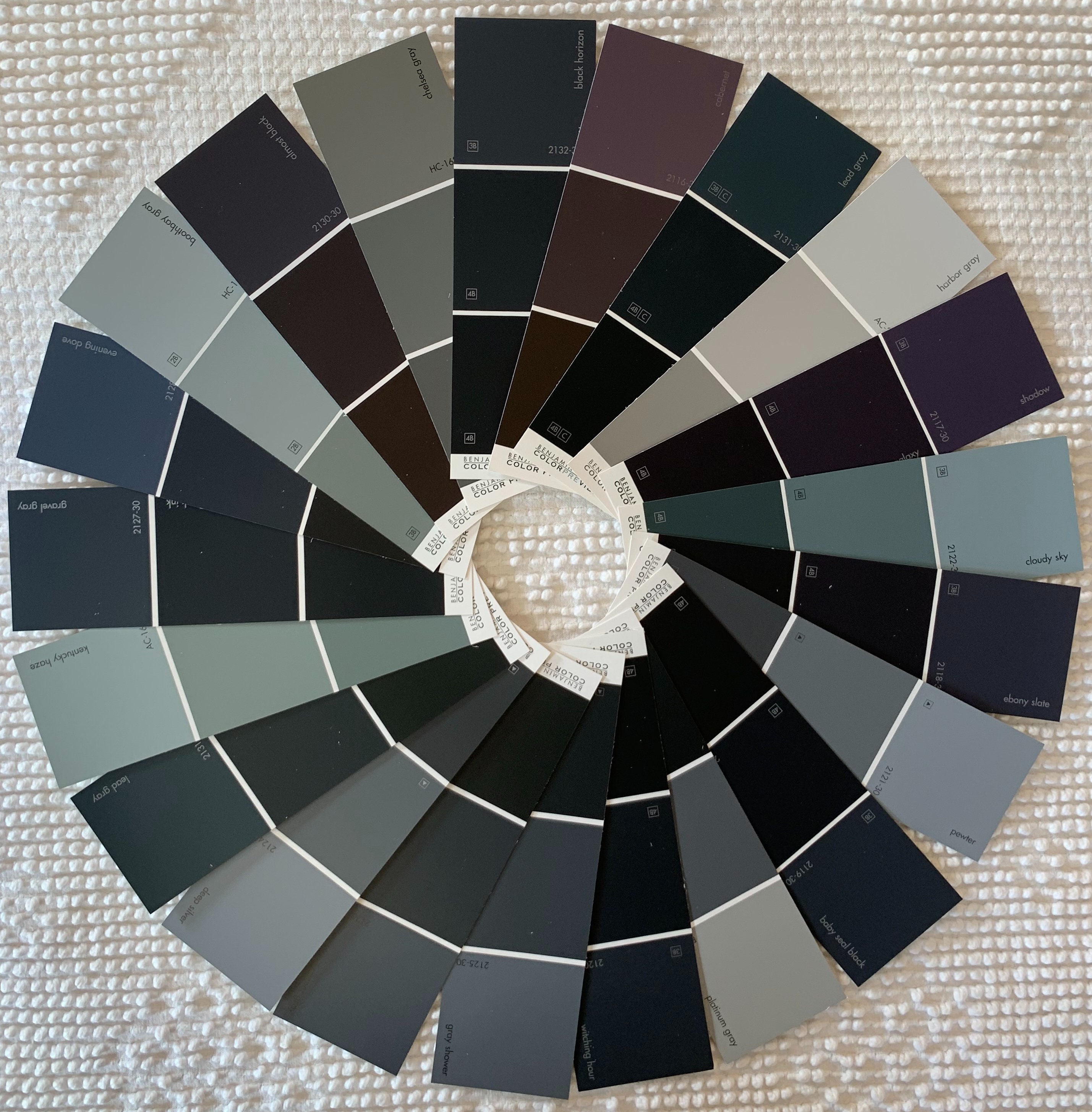 Paint Chip Sample Strips 2x6 Set of 21 Strips Etsy