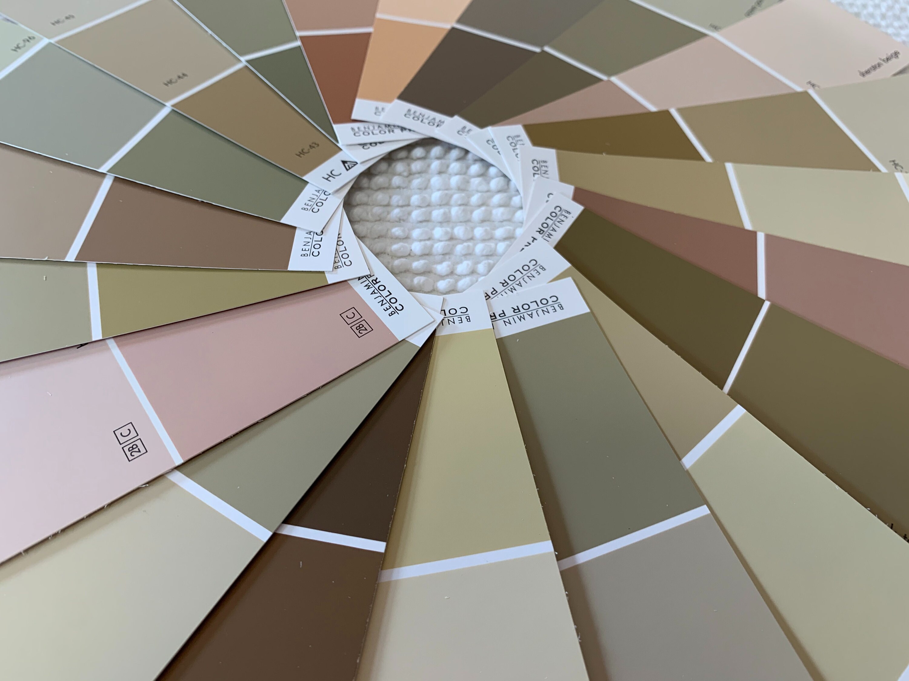 Paint Chip Sample Strips 2x6 Set of 20 Strips Etsy