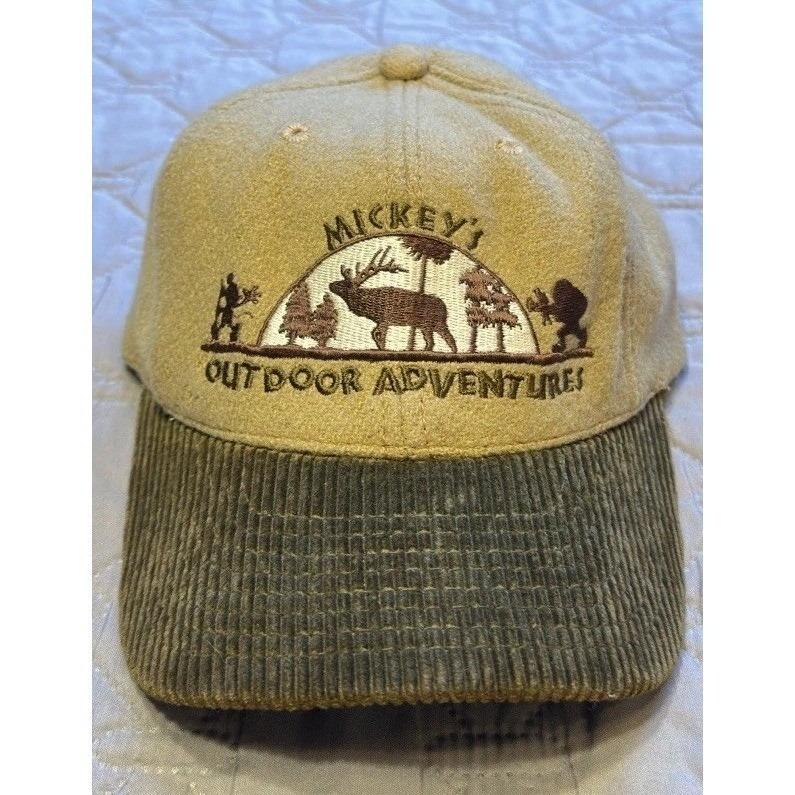 キャップ 帽子 90s Mickey’s Outdoor Adventure s Vintage 90s Fantasia Sorcerer Disneyland Mickey Mouse 1998