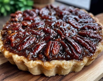 Brown Sugar Bourbon Pecan Pie Without Corn Syrup | Rich Nutty Bourbon Dessert