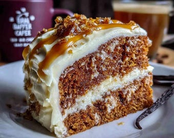 Root Beer Float Layer Cake with Vanilla Cream Frosting | Nostalgic Soda-Inspired Summer Dessert
