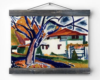 Lámina decorativa de pared Highland Vasg para una decoración acogedora.