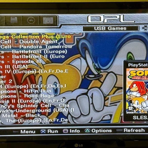 PS2 SLIM 500gb & adapter/CARD