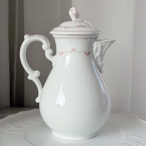 Vintage Hutschenreuther Maria Theresia Kaffeekanne, Mainau Muster, 1980er Jahre