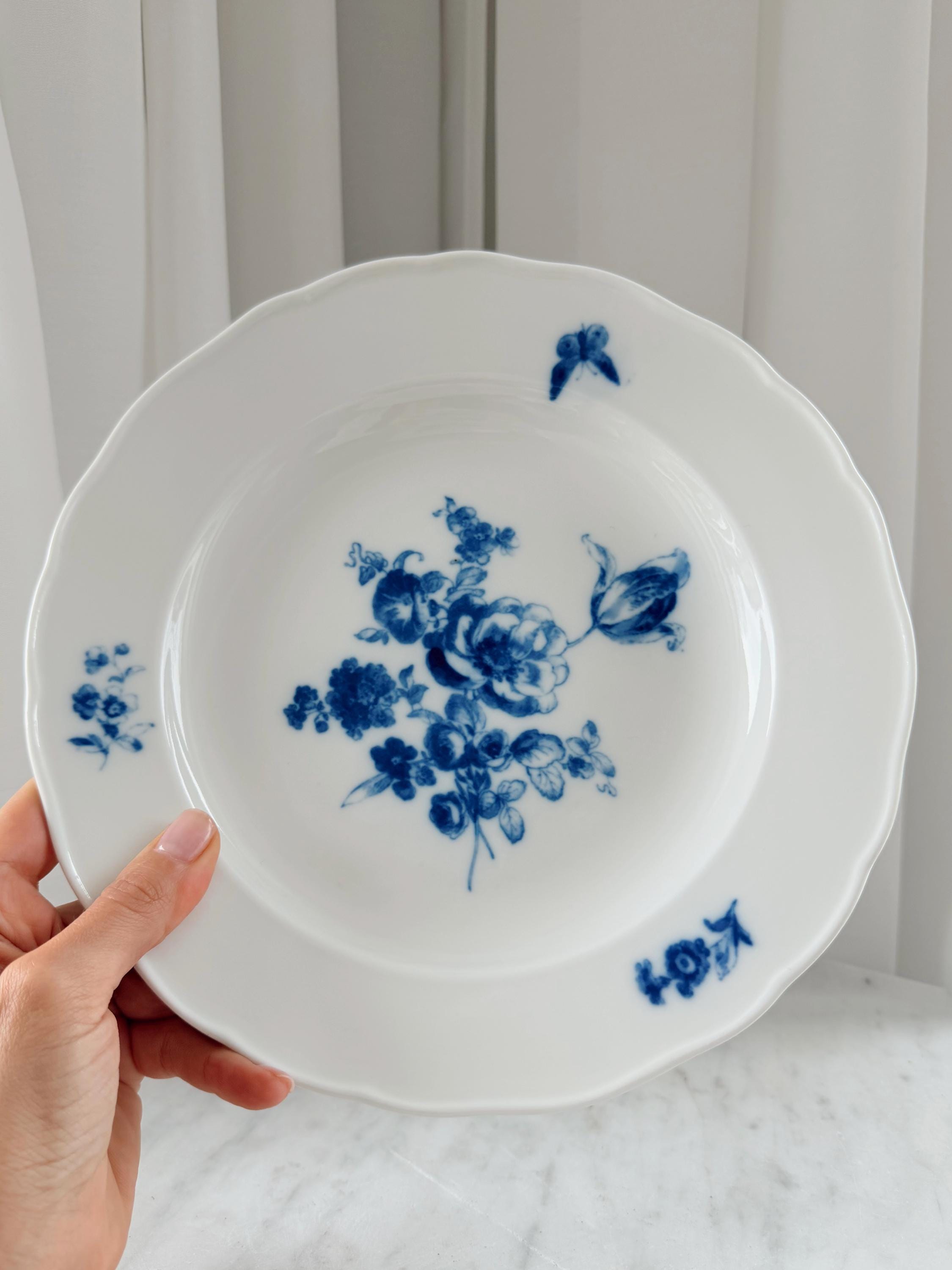 Meissen blue flowers - Etsy 日本