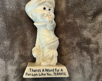 Vintage inspirational figure