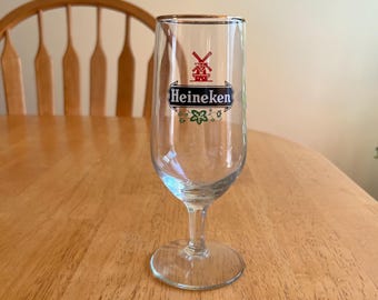 Heineken vintage glass