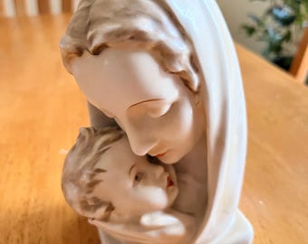 Goebel vintage Madonna with child figurine 1950s