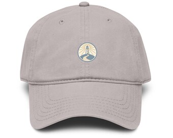 Lighthouse Baseball Cap | Washed Dad Hat