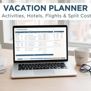 Travel Planner Spreadsheet | Itinerary, Flights, Expenses In Excel And Google Sheets