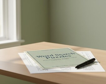 Cruciverba di difficoltà media – Pacchetto di 20 giochi per la mente per adulti (Download in PDF)