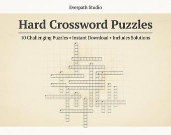 Cruciverba difficili – 10 rompicapo impegnativi (Download PDF)