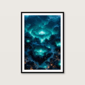 Himmlische Landschaft Kunstdrucke | Cosmic Ethereal Boho Galeriewand Dekor (Digitaler Download) Bild 10