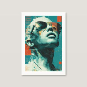 Statue Psychedelische Wandkunst | Maximalist Original Poster (Digital Download) Bild 4
