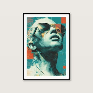 Statue Psychedelische Wandkunst | Maximalist Original Poster (Digital Download) Bild 1
