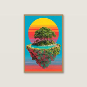 Surreal Collage Wall Art Set | Dreamcore Trippy Maximalist Posters (Digital Download) image 3