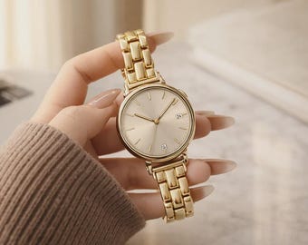 Bracelet de montre en métal pour femme 18 mm 20 mm 22 mm pour Galaxy Watch Huawei