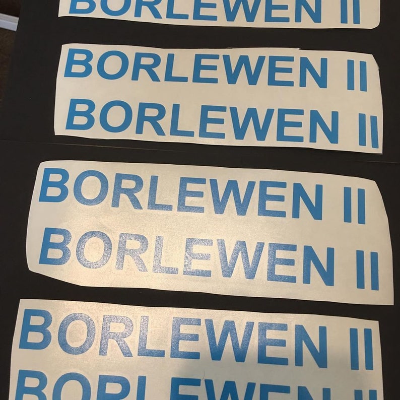 Custom Self adhesive Vinyl Lettering Letters pre spaced Etsy