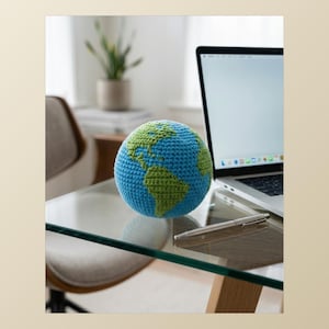 Crochet Earth Pattern, Amigurumi Globe, Space Inspired, Lava Ball Project Hail Mary, Sci-Fi Fan Gift, Mothers Day, Crochet Pattern PDF