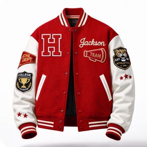 Chaqueta universitaria personalizada, chaqueta Letterman personalizada, parches con nombre y logotipo, bomber universitaria, ropa urbana, equipo