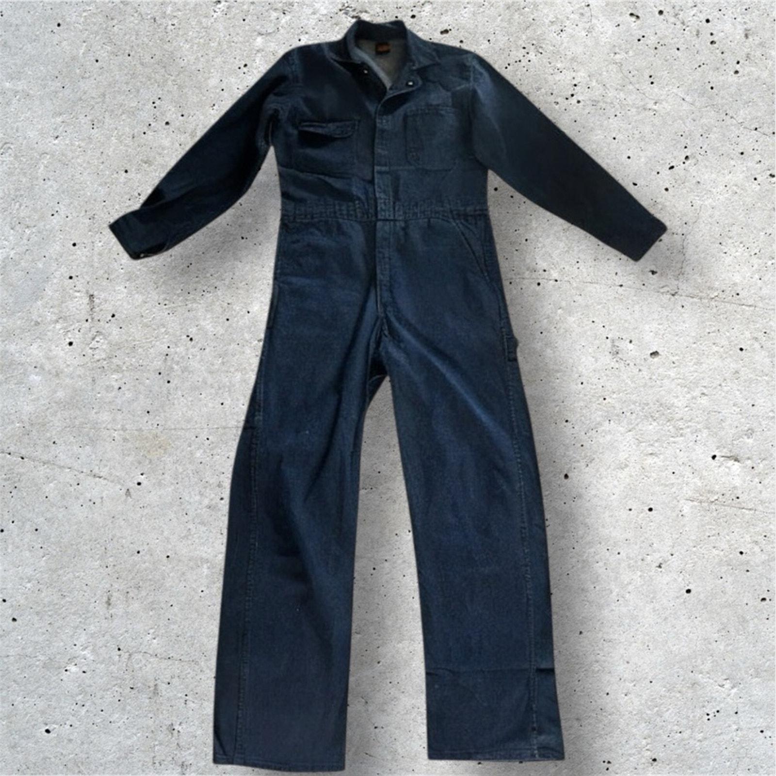 Zip Denim Coveralls - Etsy