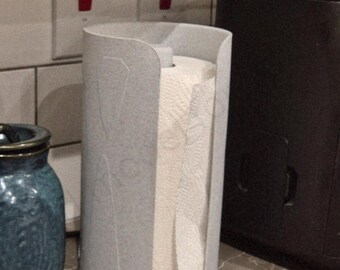 Modern CRYSTAL PATTERN Kitchen PAPER towel holder- 3D Printing - Blender Modeling - BambuLab - Limited Edition, Only Few Left.