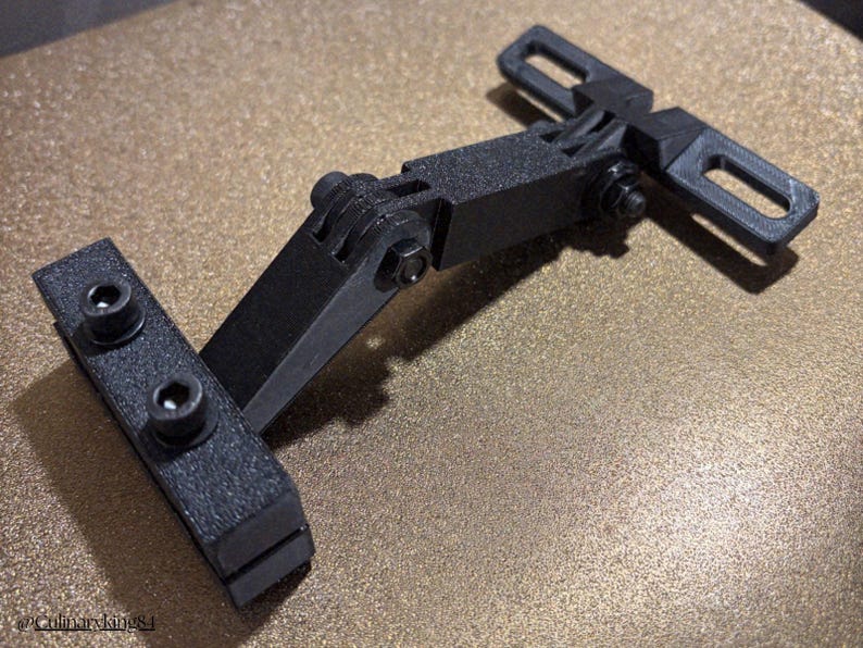 This image displays a highly detailed 3D model of a Rear Bike Light Mount designed for a bicycle seat post. The digital rendering shows a sleek, aerodynamic Cycling Accessory with a secure Bicycle Bracket attachment, emphasizing precision Blender Modeling and high-quality 3D Printing design for night safety.