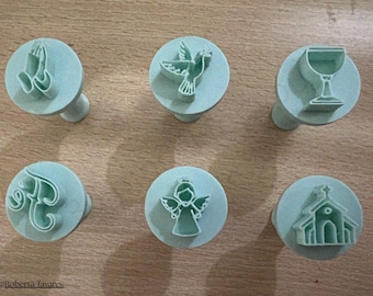 Customizable Brigadeiro Stamp, Religious Cookie Cutter 3D Printing - Blender Modeling - BambuLab - Limited Edition, Only Few Left.