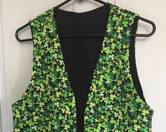 Vesties St. Patrick's Day Shamrock Men's Women's Vest Vesties