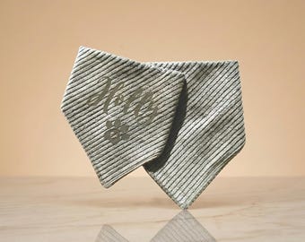 Personalized bandana for dogs | embroidered, printed