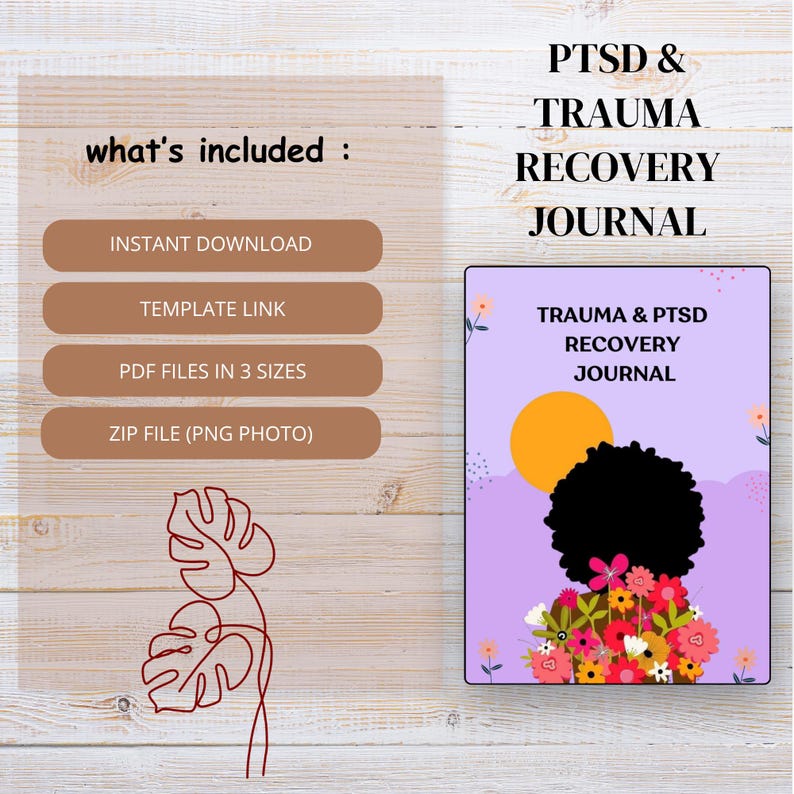 Ptsd Covered Rocking PTSD & Trauma Planner Printable – Nervous System, Stress Response ...