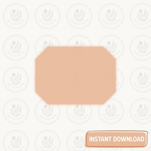 Emerald Cookie Cutter STL File | 7 sizes 2.5"-5.5"