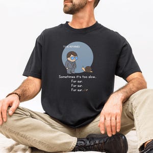 Satirical Emmanuel Macron Quote T-Shirt | Funny Political Phrase