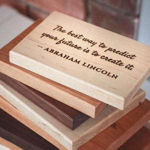 Personalized Wood Quote Sign Personalized Quote Art Personalized Quote Wall Art Personalized Quote Sign Custom Office Gifts For Men Wooden