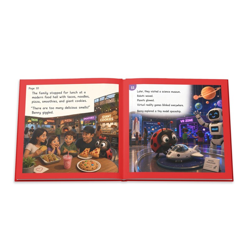 Benny the Bug's Road Trip Across America! Kids Photo Book (hardcover ...