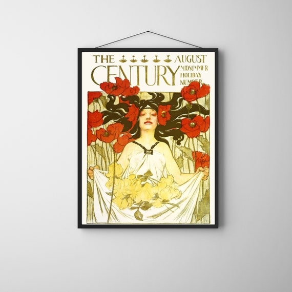 Antique Replica Poppies Art Print Antique Replica Poppies Art Print