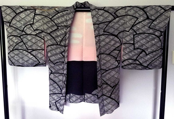 Kimono - Silk Kimono Jacket- Haori- Kimono Jacket