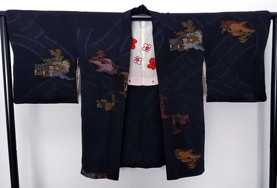 Kimono - Silk Kimono Jacket- Haori- Kimono Jacket