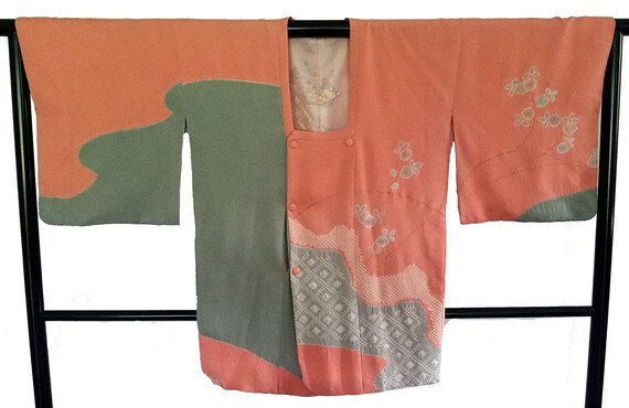 Kimono Coat - Silk Kimono Jacket- Kimono Coat- I41