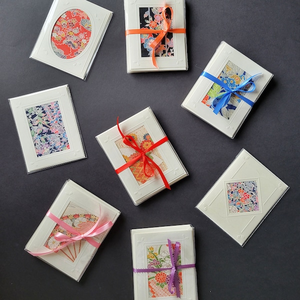 Kimono Textile Card Packs