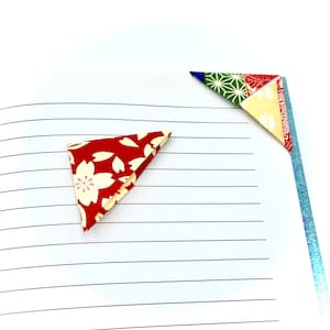 Origami Corner Bookmarks Set of 2, Origami bookmarks,Bookworms gift