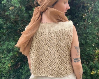 Summer pullover, natural