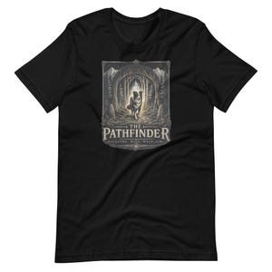 Border Collie T-Shirt | The Pathfinder | Linocut-style Graphic | Forestcore Art | Gift for Dog Lovers image 8