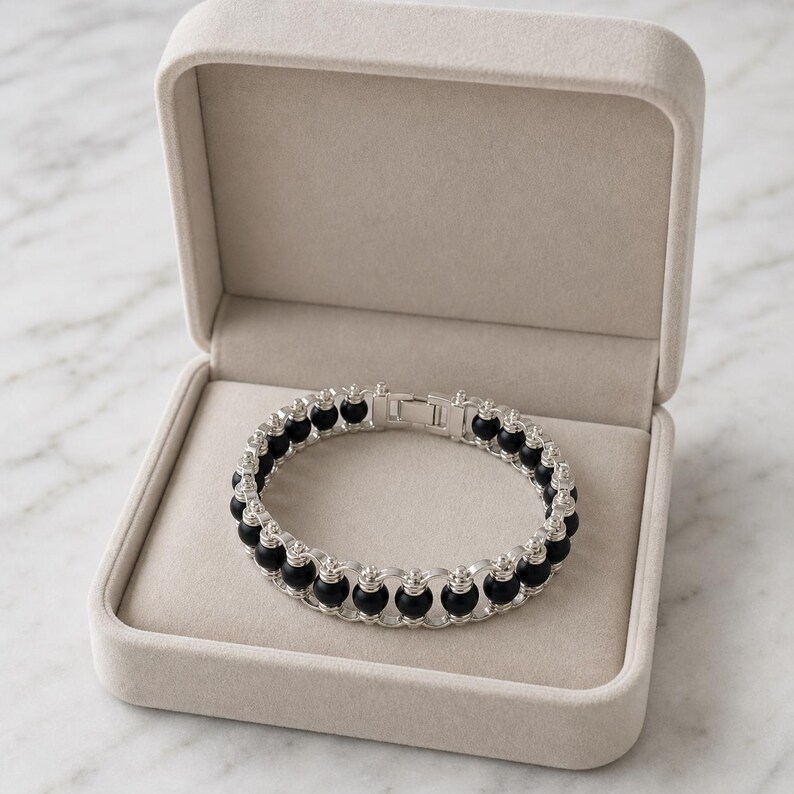 Certified Karungali Bracelet, Natural Black Wooden Bead Spiritual Jewellery