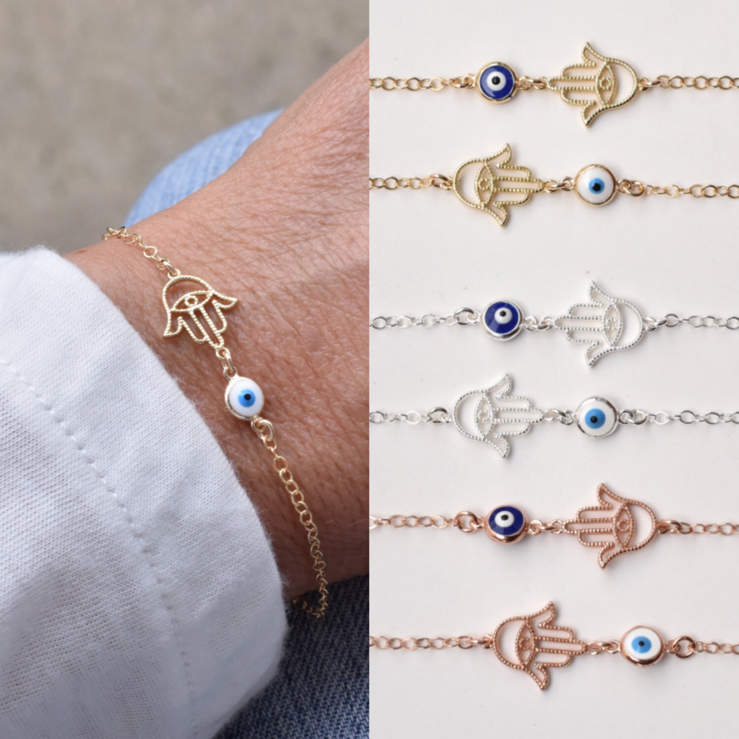 Fatima eye bracelet deals