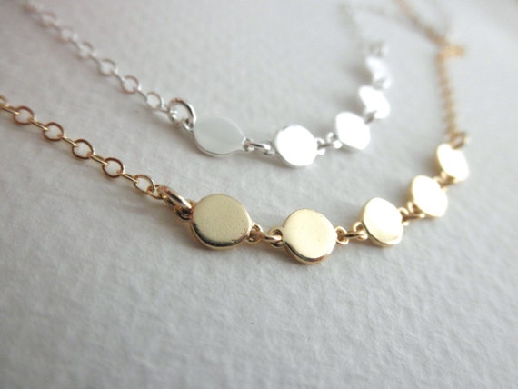 australia multi disk necklace